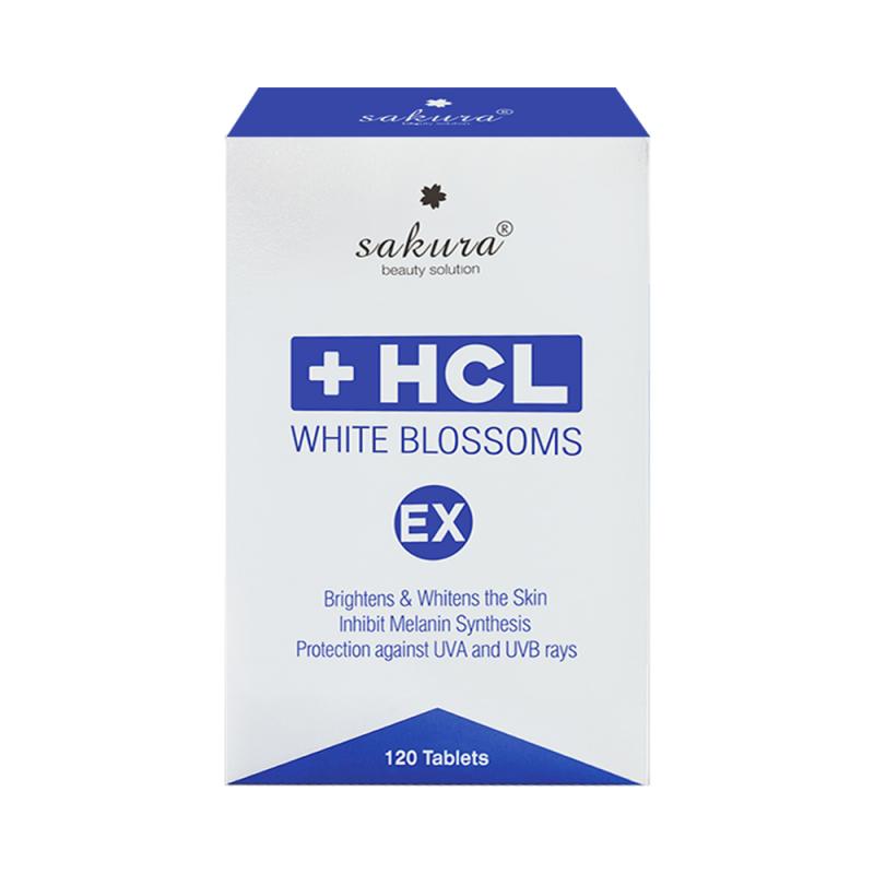 Viên uống trắng da trị nám Sakura HCL White Blossom
