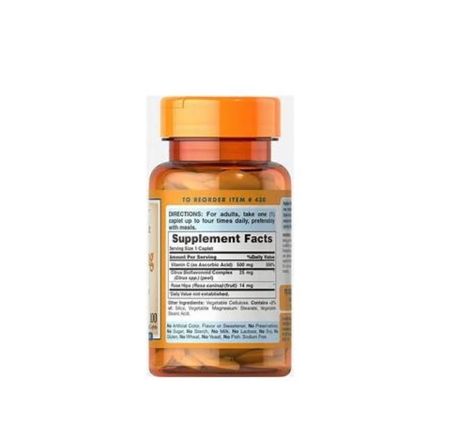 Puritan’s Pride Vitamin C-500mg