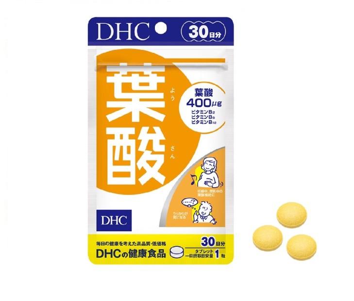 Viên uống vitamin dành cho bà bầu DHC Folic Acid
