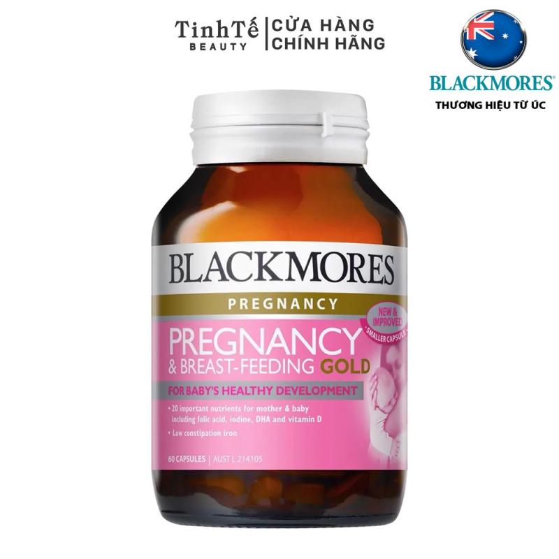 Viên uống vitamin tổng hợp cho bà bầu và sau sinh Blackmores Pregnancy & Breast-Feeding Gold