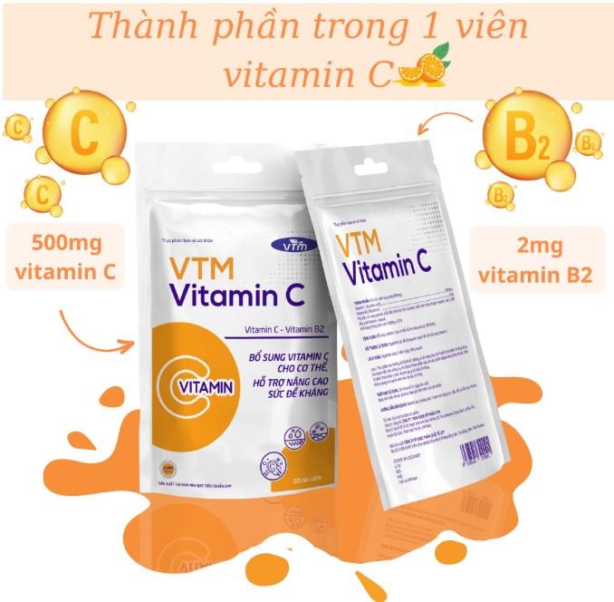 Viên uống VTM Vitamin C