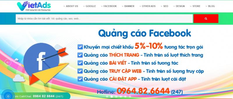 Dịch vụ quảng cáo tại Viet Ads