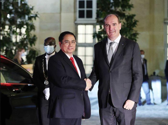 Việt Nam và Pháp có mối quan hệ Đối tác chiến lược. (Ảnh: báo quốc tế)