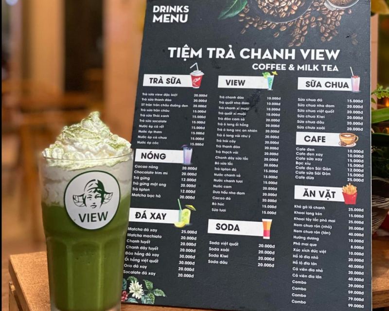 View - Tiệm trà chanh Đà Nẵng