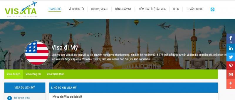 VISATA cung cấp quy trình xin visa: Nhanh Chóng - Đơn Giản - Tiết Kiệm