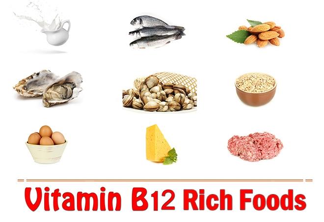 Nhóm thực phẩm chứa nhiều vitamin B12