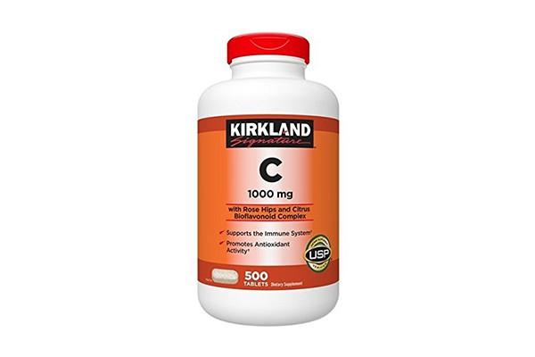 Vitamin C 1000mg Kirkland 500 viên của Mỹ