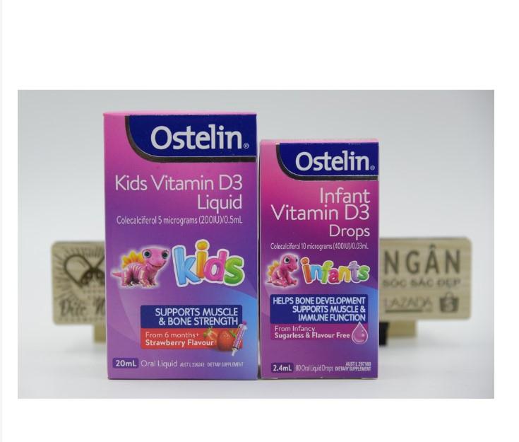 Siro Ostelin Vitamin D thích hợp dùng cho trẻ em để ngăn ngừa và hỗ trợ điều trị thiếu hụt Vitamin D