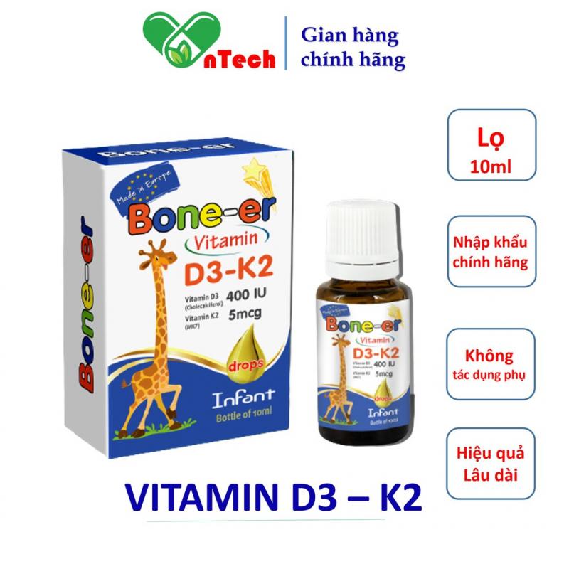 Vitamin D3 nhỏ giọt Everyday Health Bone-er