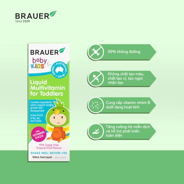 Vitamin tổng hợp Brauer Baby Kids