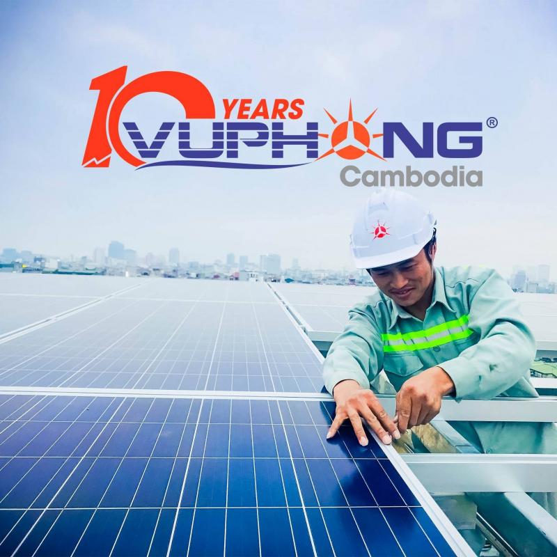 Vũ Phong Solar cung cấp dịch vụ kỹ thuật cho dự án điện mặt trời áp mái và trang trại
