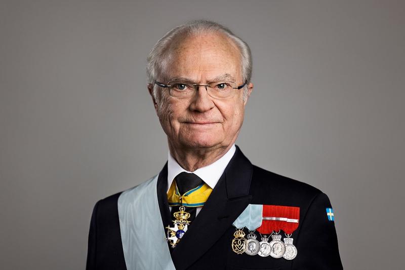 Vua Carl XVI Gustaf, Thụy Điển