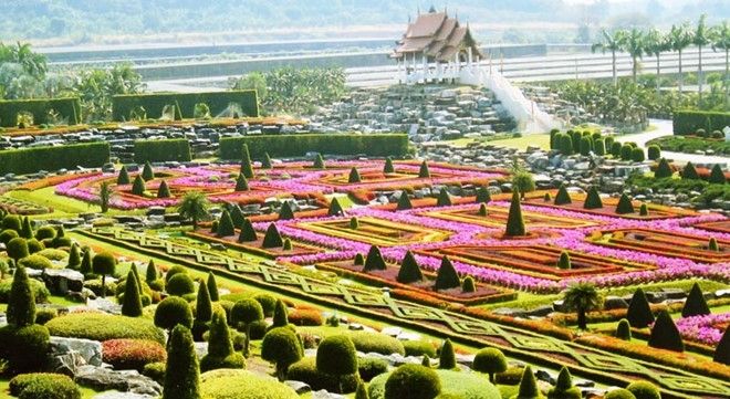 Vườn Suan Nong Nooch tại Thái Lan