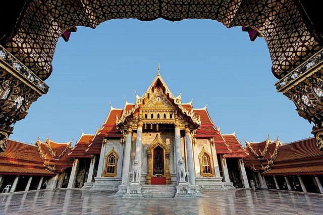 Wat Benchamabophit - Chùa Cẩm Thạch