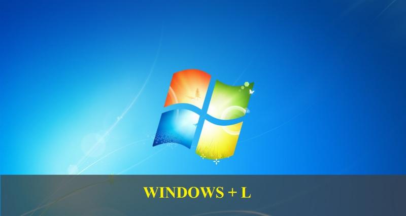 Tổ hợp phím Windows + L