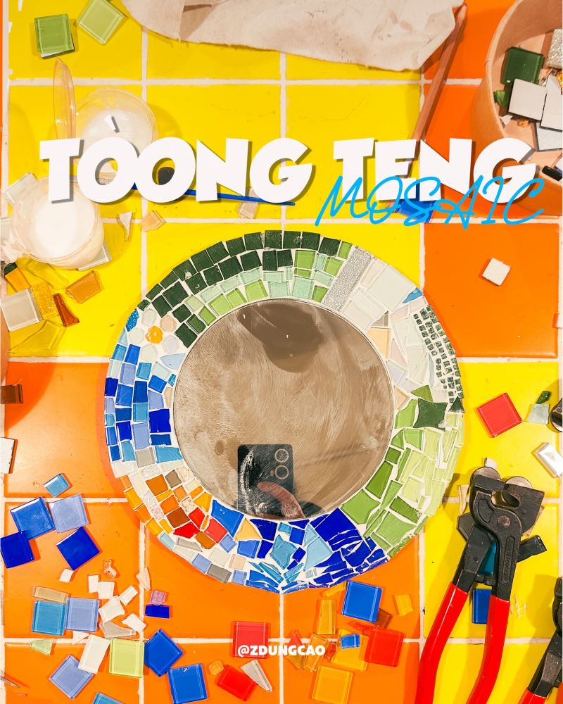 Workshop Mosaic  – Tòong Teng Studio & Café
