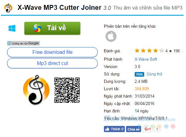 X-Wave MP3 Cutter Joiner