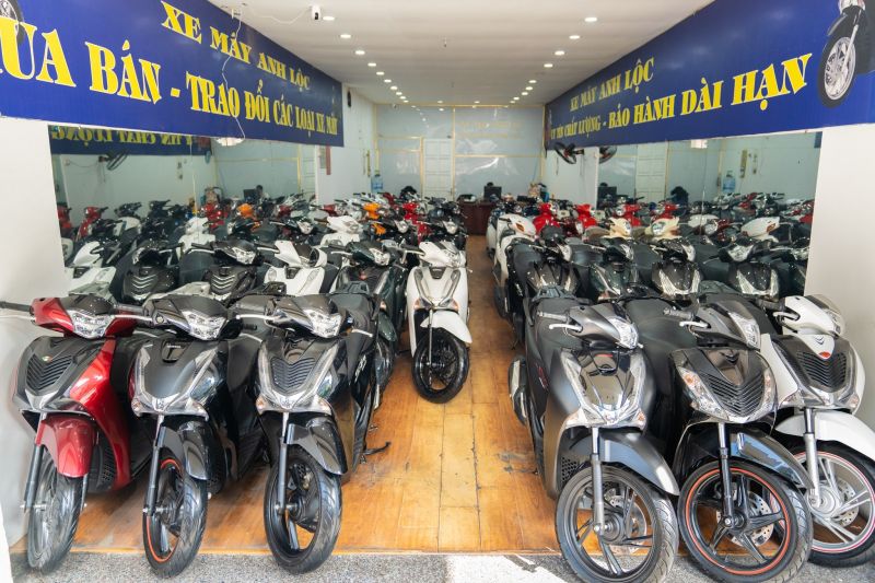 Cửa hàng xe máy Anh Lộc