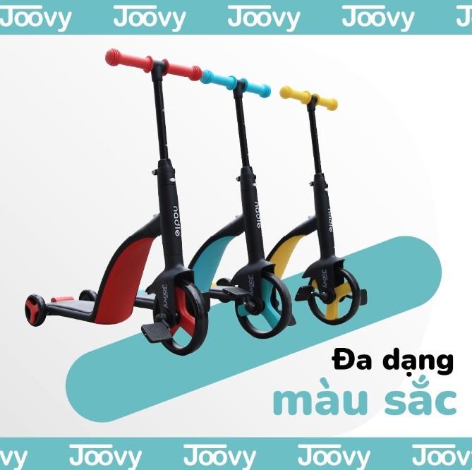 Xe trượt Scooter kiêm chòi chân - cân bằng - 3 bánh cho cho bé 3 trong 1 Joovy
