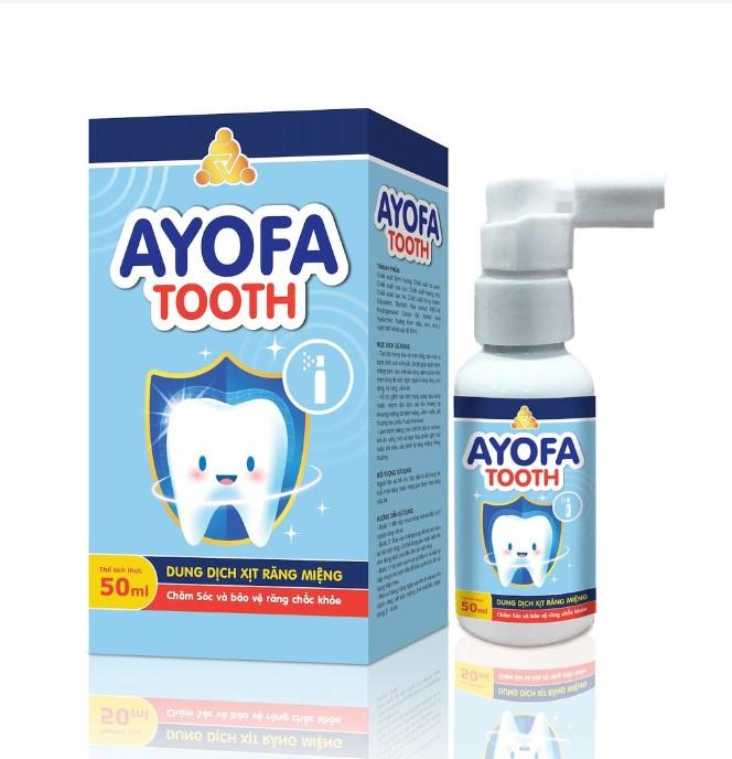 Xịt chống sâu răng cho bé Ayofa Tooth