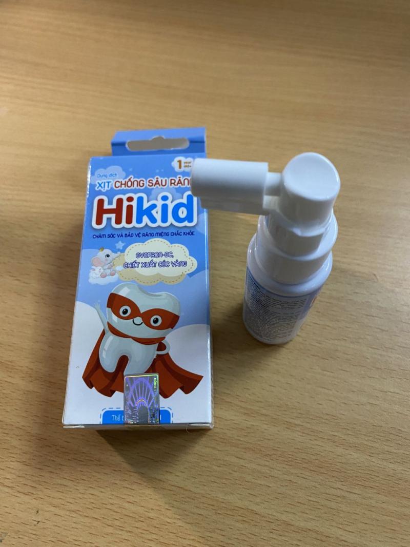 Xịt chống sâu răng Hi-Kids