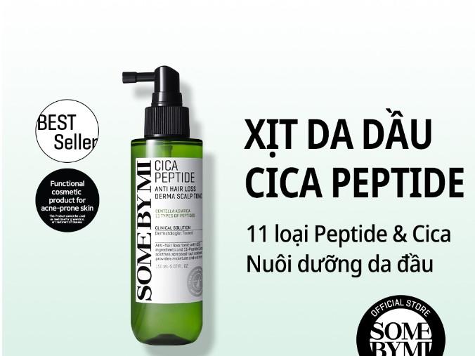 Xịt dưỡng tóc Some By Mi Cica Peptide Anti Hair Loss Derma Scalp Tonic