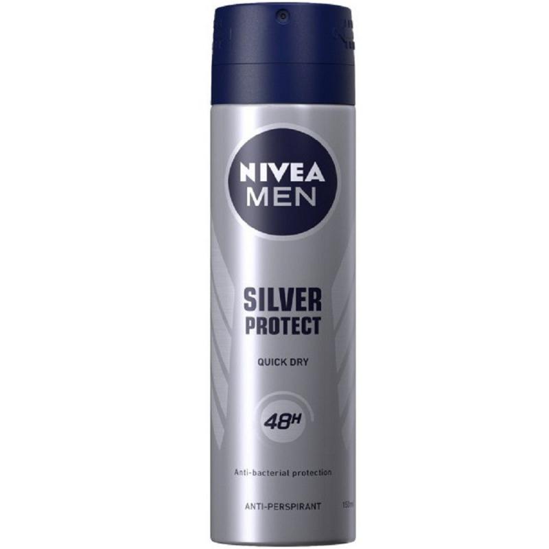 Xịt khử mùi Nivea Men Silver Protect