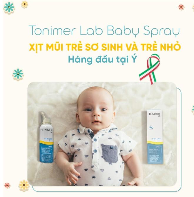 Xịt mũi Tonimer Lab Baby Spray