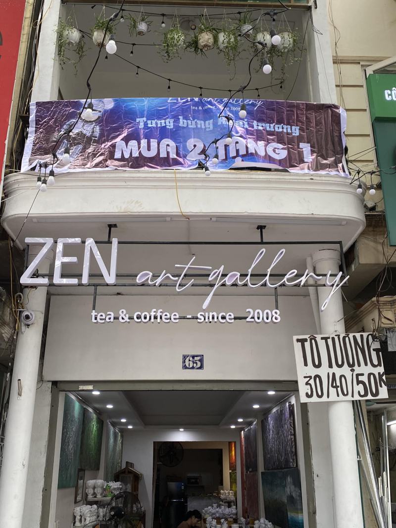 ZEN Art Gallery - Tea and Coffee